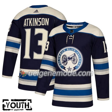 Kinder Eishockey Columbus Blue Jackets Trikot Cam Atkinson 13 Adidas Alternate 2018-19 Authentic
